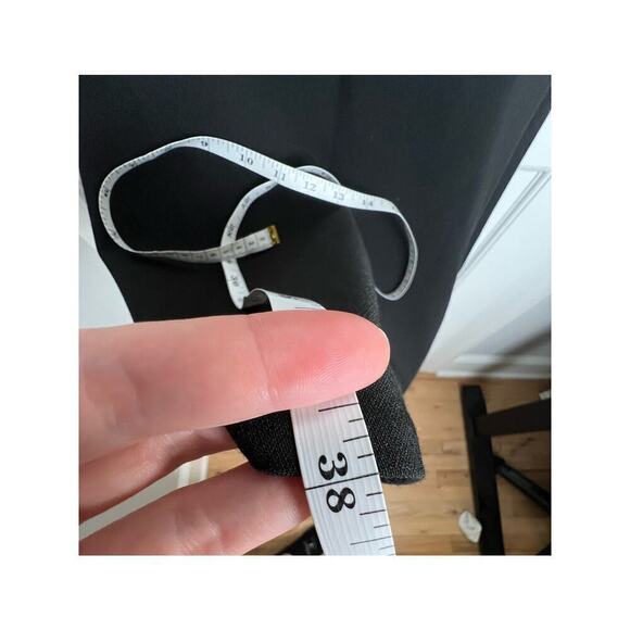 Kate Spade New York Black Jazz Things Up Fit and Flare Crepe Dress Womens 4 Midi - Picture 7 of 13